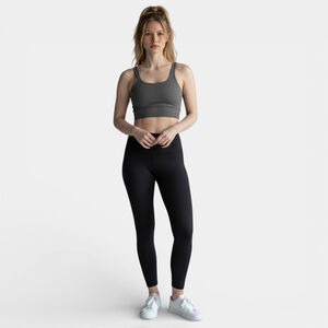 NIKE Sports Bra Women Size XS Gray Athletic Gym Training Yoga